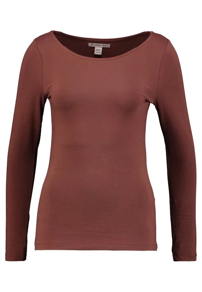 T-Shirt ANNA FIELD Anna Field Long Sleeved Top Marron Femme | MNZ-4135787